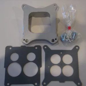 DOG CLUTCH WEDGE UPSIDE DOWN . QUAD CARBY TO HOLLEY SQUARE BORE MANIFOLD