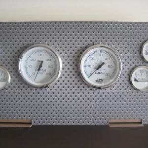 FARIA INBOARD MARINE 6 GAUGE SET . SKI / WAKE / SPEED / CRUISER / YACHT