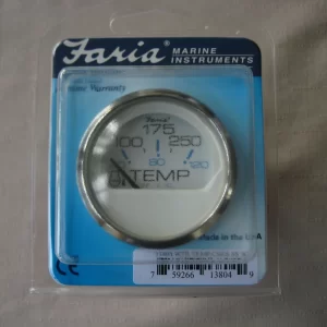 FARIA MARINE WATER TEMPERATURE GAUGE . WAKE / SKI / CRUISER / YATCH