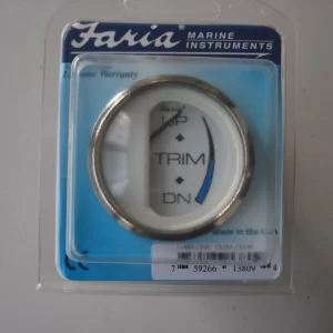 FARIA TRIM GAUGE FOR OMC JOHNSON & SUZUKI OUTBOARD ENGINES