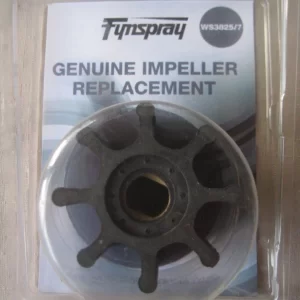 FYNSPRAY WATER PUMP IMPELLER . WS3825 FOUND ON THE BACKING PLATE OF THE PUMP