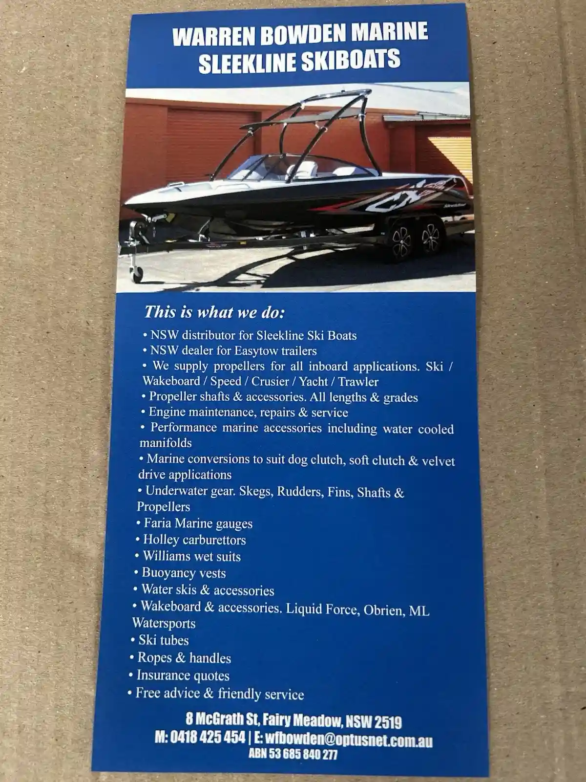 BRAND NEW LUNDBERG FOUR INBOARD WAKEBOARD , SKI , SPEED BOAT, CRUISER PROPELLERS - Image 2