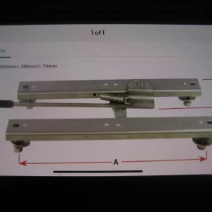 STAINLESS STEEL SEAT SLIDE FOR BOATS , TRACTORS , TRUCKS