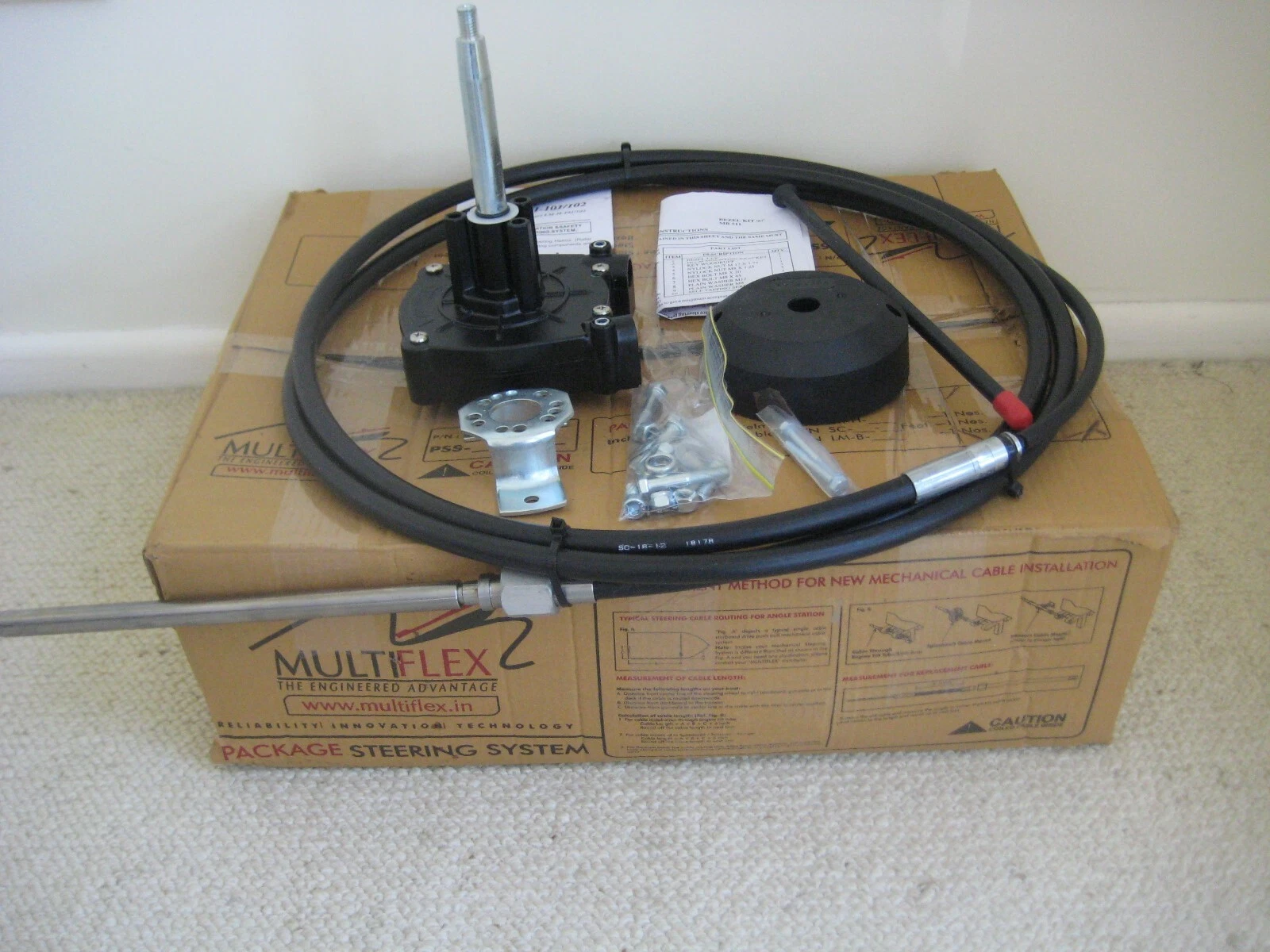 STEERING KIT . MULTIFLEX PLANETARY GEAR STEERING KIT . 12FT