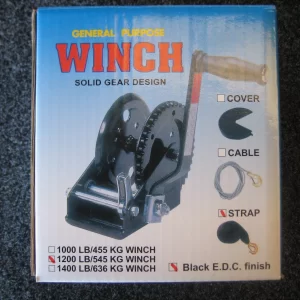 TRAILER WINCH . 4 : 1 RATIO . BOAT & GENERAL PURPOSE