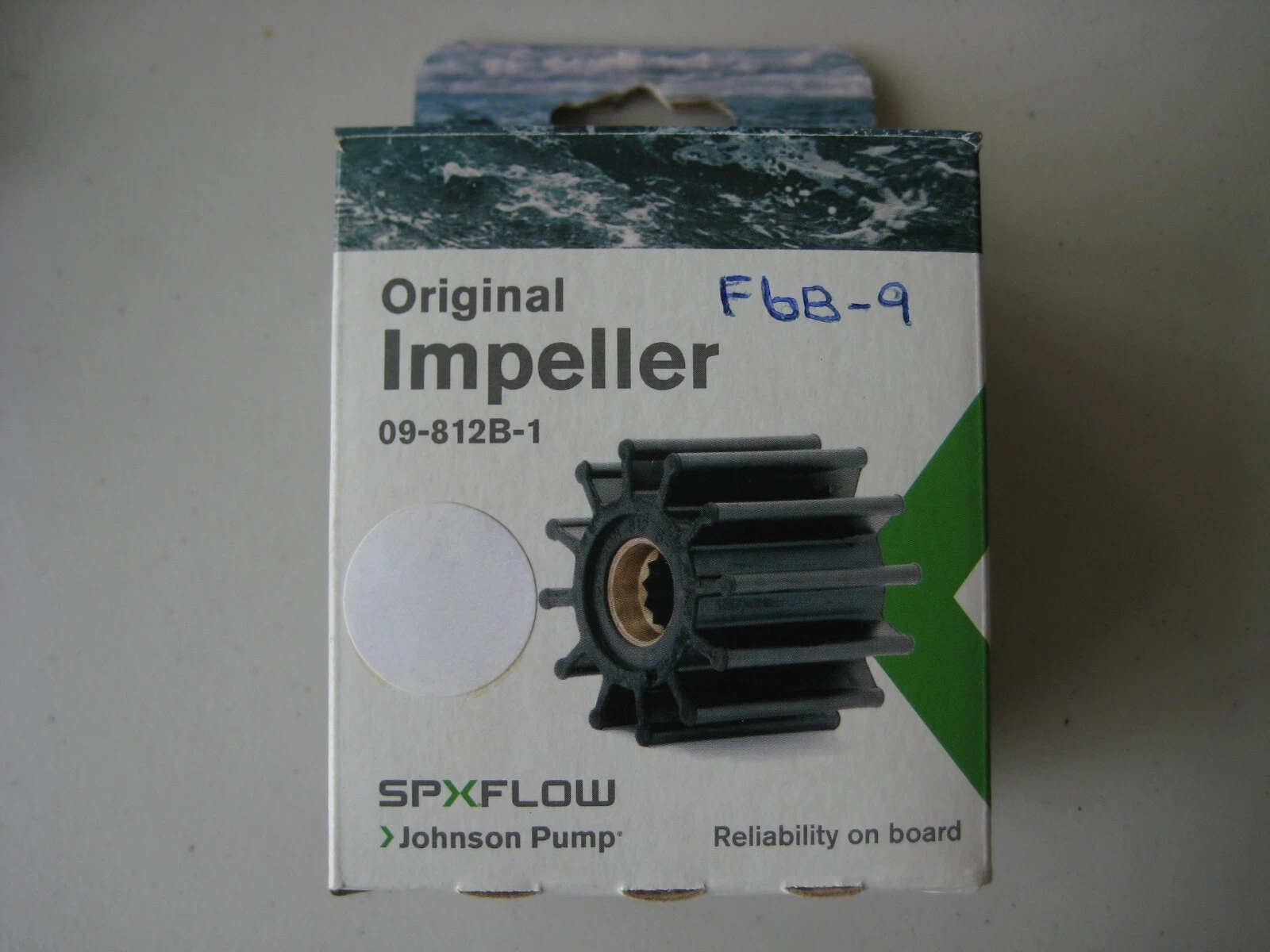 JOHNSON F6B-9 INBOARD MOTOR WATER PUMP IMPELLER KIT - Image 2