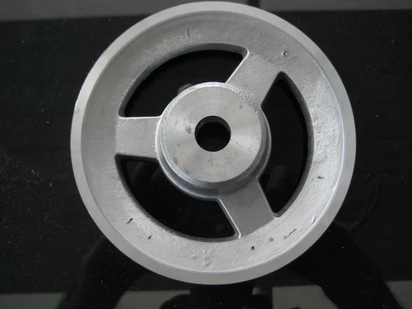 Inboard ski boat 5″ water pump pulley . Recessed to go closer to the ...
