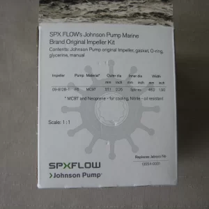 JOHNSON WATER PUMP IMPELLER F6B-9 H/D .SKI / WAKE / SPEED / RACE / TRAWLER