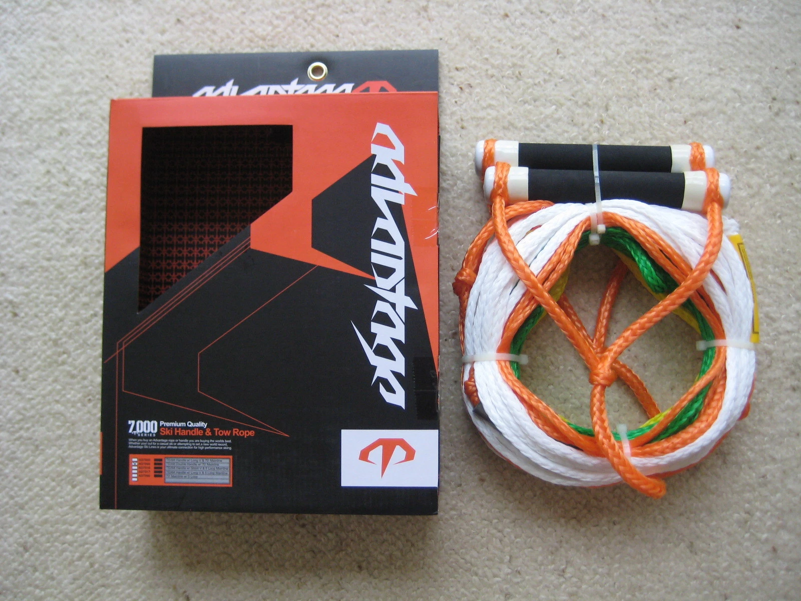 SKI HANDLES . DOUBLES BY ADVANTAGE