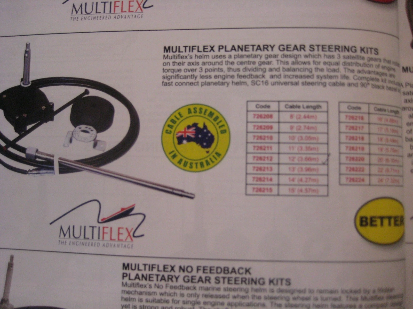 STEERING KIT . MULTIFLEX PLANETARY GEAR STEERING KIT . 12FT - Image 4
