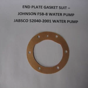 JOHNSON / JABSCO WATER PLATE END PUMP . F5B-8 JOHNSON / JABSCO 52040-2001