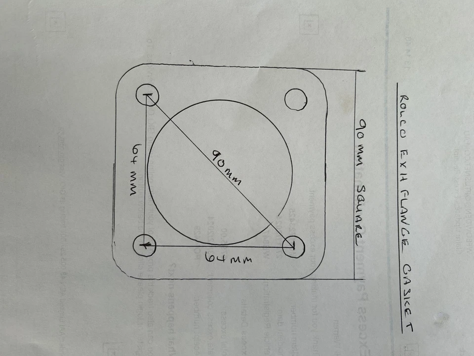 ROLCO EXHAUST FLANGE GASKETS & CLAMPS TO SUIT ALI "S" BENDS - Image 2